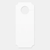 Trouwdeurhanger Deurhanger (Achterkant)