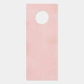 Trouwdeurhanger - Niet storen - Blush Deurhanger (Achterkant)