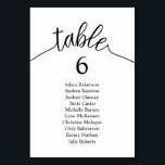 Trouwdiner Guest Table Chart Rustieke Kaart<br><div class="desc">Trouwdiner Guest Table Chart,  Rustieke Kaart Pas de tekst aan en / of verwijder de kraft-achtergrond en vul in met de themakleuren van uw huwelijksfeest.</div>