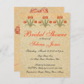 Trouwdouche Bruid Mooie Uitnodigingen (Voorkant / Achterkant)