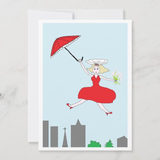 trouwdouche kaart (Voorkant)