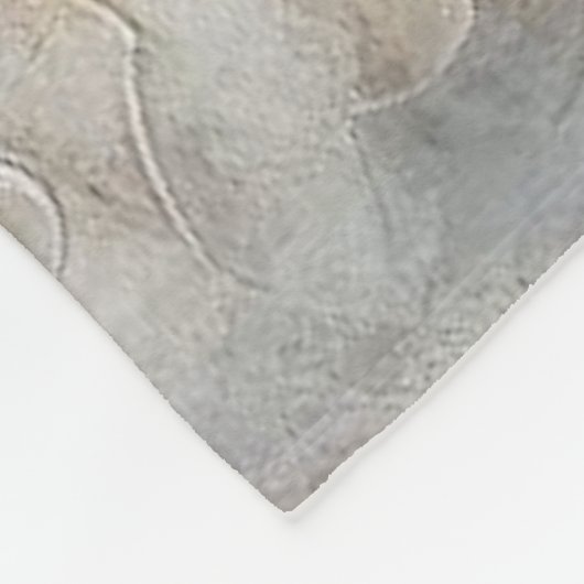 Trouwduif Bloemen Fleece Dekbed (Hoek)