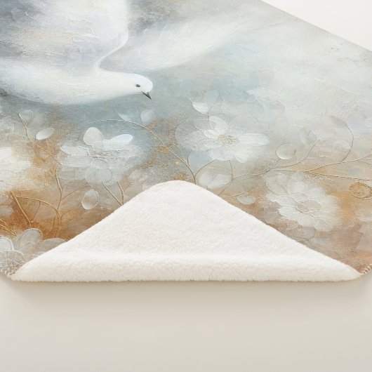 Trouwduif Bloemensherpa-deken Sherpa Deken (3/4)