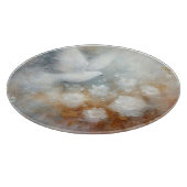 Trouwduif Bloemensnijplank Snijplank (Hoek)