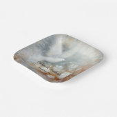 Trouwduif Bloemstuk Papier Borden - Papieren Bordje (Gebogen)