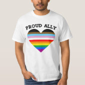 Trouwe Bondgenoot Progress Pride T-shirt (Voorkant)