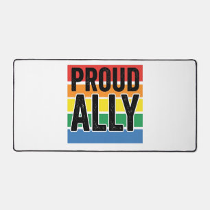 Trouwe Bondgenoot Vintage Pride Steun T-shirt Ontw Bureaumat