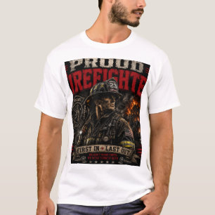 Trouwe Brandweerman T-Shirt – Brandweerman Cadeau