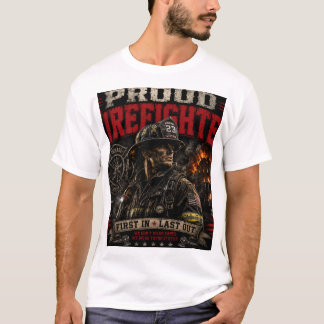 Trouwe Brandweerman T-Shirt – Brandweerman Cadeau
