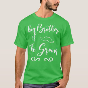 Trouwe Broer van Bruidegom & Bruid Huwelijk Matchi T-shirt