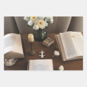 Trouwe Duif & Cross Harmony Inpakpapier Vel (Voorkant 3)