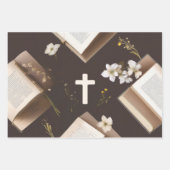 Trouwe Duif & Cross Harmony Inpakpapier Vel (Voorkant 2)