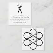 trouwe haarschaarste klantenkaartje (Voorkant / Achterkant)