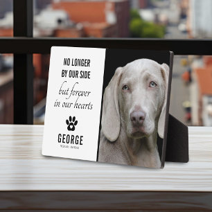 Trouwe Hond Niet Meer Aan Onze Zijde   Foto Aanden Fotoplaat