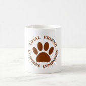 Trouwe Hond Poot Vriend Koffiemok (Center)