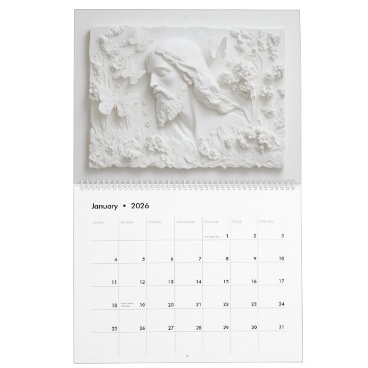 trouwe impressies kalender (Jan 2026)