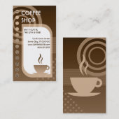 trouwe koffiewinkel klantenkaartje (Voorkant / Achterkant)