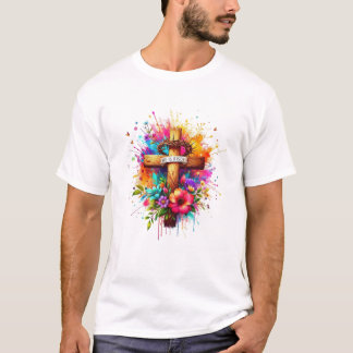 Trouwe Kruis: Inspirerend Jesus T-shirt