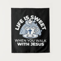 Trouwe Levende Kunst - Teacup met Kruis en Duif