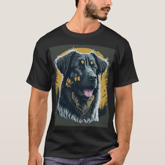 Trouwe metgezellen: Gear Up met Jarman Shepherd De T-shirt (Voorkant)