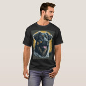 Trouwe metgezellen: Gear Up met Jarman Shepherd De T-shirt (Voorkant volledig)