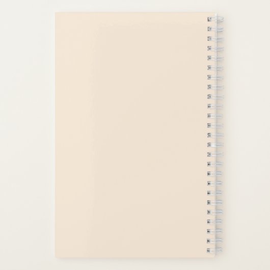 Trouwe Moeder, sterke vrouw gepersonaliseerd Notitieboek (Achterkant)