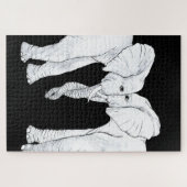 Trouwe Olifanten Legpuzzel (Horizontaal)