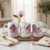 Trouwe Sereniteit: Psalmen 23:1 Vogel Mok