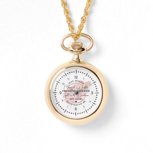 trouwe tijdopnemer hanger horloge