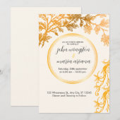 Trouwe Uitnodiging | Tijdloze Liefde (Voorkant / Achterkant)