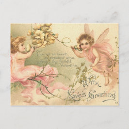 Trouwe Valentijn Flower Fairies Feestdagenkaart