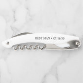 Trouwe vriend Custom Waiter's Kurkentrekker (Achterkant)