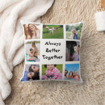 Trouwe vrienden aangepaste foto kussensloop