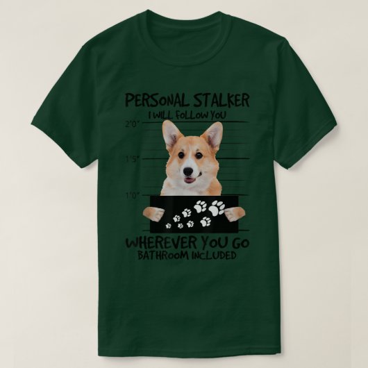 Trouwe Welsh Corgi Hond Vriend Hondeneigenaar  T-shirt (Design voorkant)
