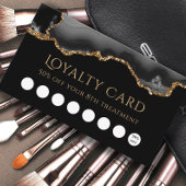 trouwe zwarte en goudmakerij visitekaartje