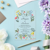 TROUWEN Acryl Uitnodigingen (Insitu (Huwelijk))