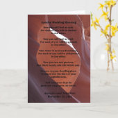 Trouwen Apache Blessing Feel No Rain Inside v2 Kaart (Gele Bloem)