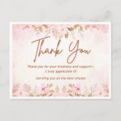 Trouwen Bedankt Kaart (Voorkant)