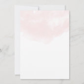 Trouwen Bewaar de datum | Blush en bloei Save The Date (Achterkant)