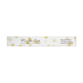 Trouwen Bewaar de datum Gouden Folie Glitter Light (Individueel)
