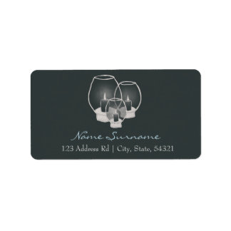 Trouwen bij kaarslicht, etiket