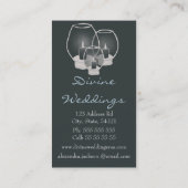 Trouwen bij kaarslicht, visitekaartje (Achterkant)