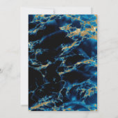 TROUWEN | Blauwe saffier aquarel BarefootBride™ (Achterkant)