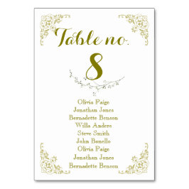 Trouwen  Bloemen Ornament Classic Kaart