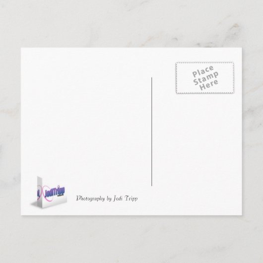 Trouwen Briefkaart, Bewaar de datum... Aankondigingskaart (Achterkant)