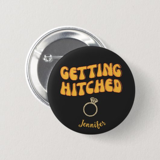 Trouwen Bruiden Vrijgezellenfeest Knop Ronde Button 5,7 Cm (Voorkant /achterkant)