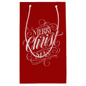 Trouwen CHRISTmas Krijtbord Kalligrafie Christelij Klein Cadeauzakje (Achterkant)