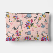 Trouwen cosmetische make-up tas / bruid Toiletree  (Voorkant)