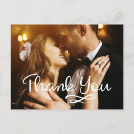 Trouwen Dank u Briefkaarten Fotokaarten Custom