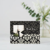 Trouwen Dank u briefkaarten plaats uw foto (Staand voorkant)